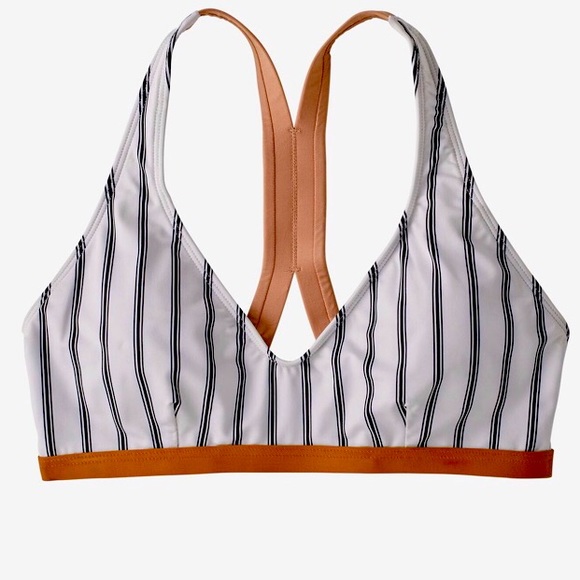 Women’s Patagonia Bikini Top Purple and Yellow XS - Picture 1 of 6